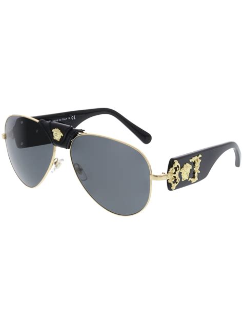 versace 65mm aviator sunglasses|versace aviator sunglasses for men.